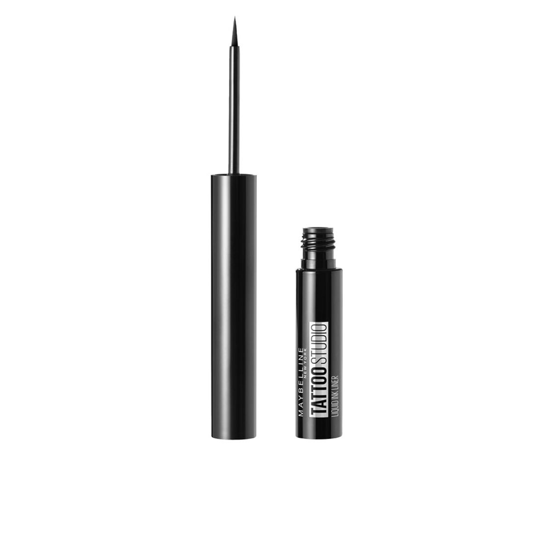 Social TATTOO LINER liquid ink liner 710-inked black | MAYBELLINE