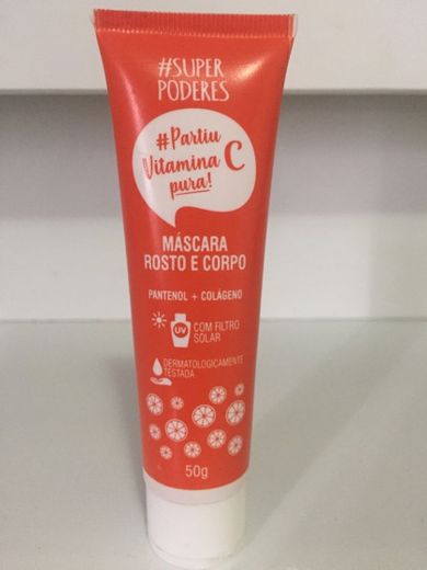 Máscara Bisnaga Super Poderes Vitamina C Gloss Hair – Box c