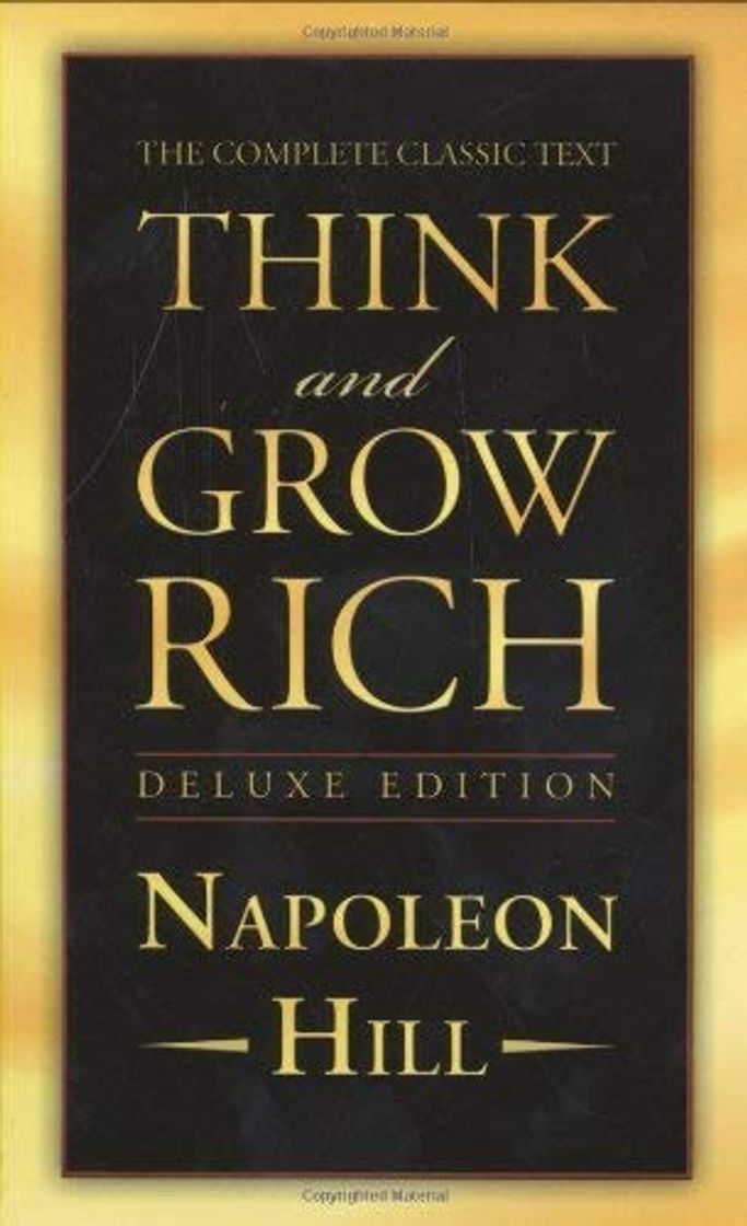 Libro Think and Grow Rich Deluxe Edition