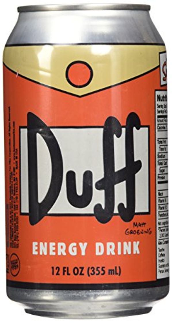 Product Simpsons Duff Beer Energy Drink