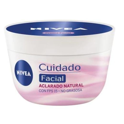 Crema facial Nivea FPS 15 aclarado natural 200 ml