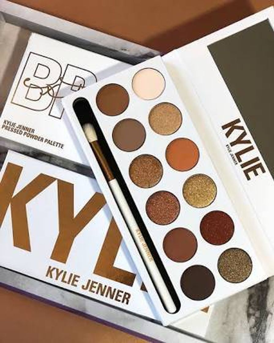 Moda Paleta de sombras bronze kylie jenner 