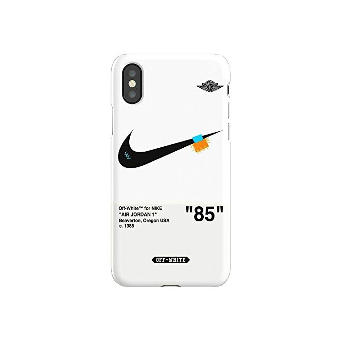 Social VIDALIBRE JUstJUnto Funda iPhone/Carcasa iPhone, Impresión de Marca Deportivo, Diseño de Zapatillas