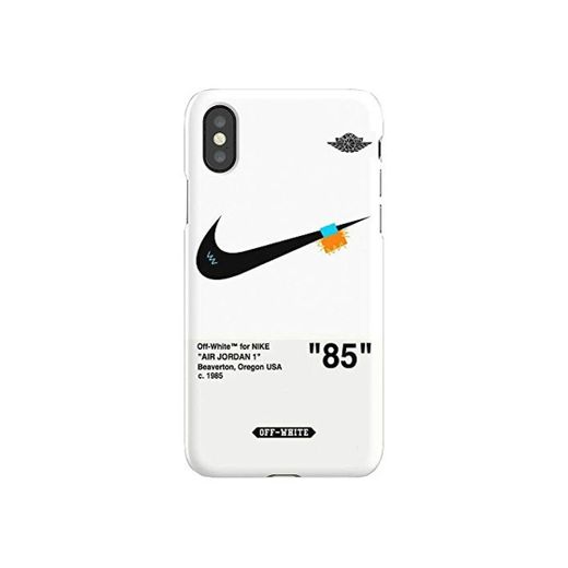 VIDALIBRE JUstJUnto Funda iPhone/Carcasa iPhone, Impresión de Marca Deportivo, Diseño de Zapatillas