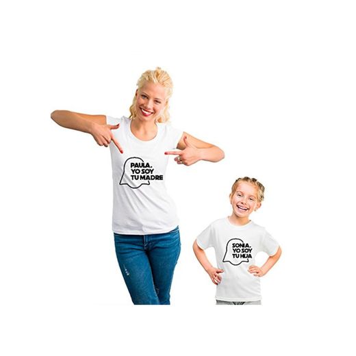 Regalo Personalizable para Madres: Pack de Camiseta para mamá