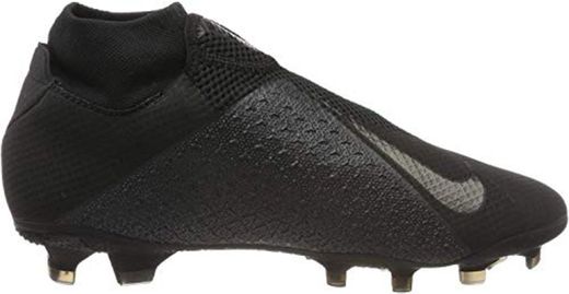 Nike Phantom Vsn Pro DF FG, Zapatillas de Fútbol para Hombre, Negro