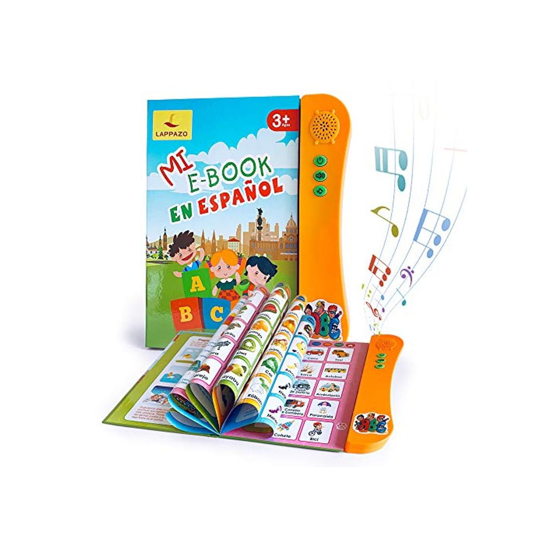 Productos Libro Electrónico de Sonido en Español Juguetes de Aprendizaje para Bebés Niños