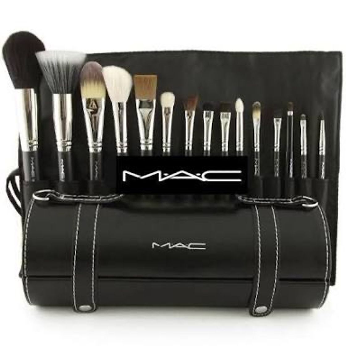 Moda 24pcs Make up Brushes,Professional Makeup Brush Set Synthetic Kabuki Face Blush Lip