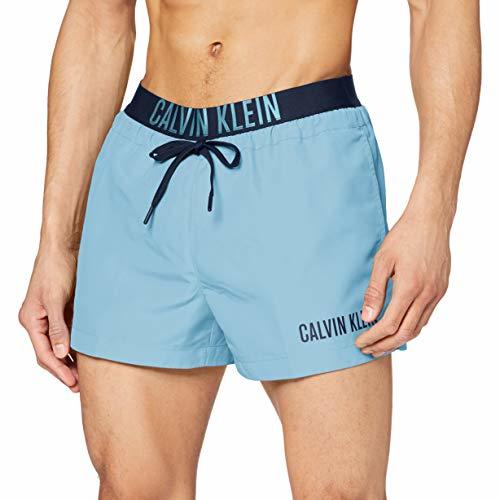 Products Calvin Klein Short Drawstring WB Bañador, Azul