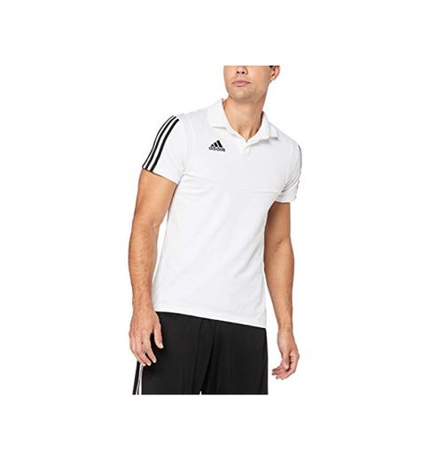 adidas Tiro 19 Polo, Hombre, Blanco