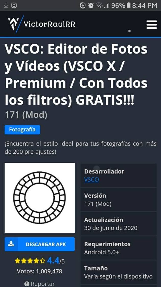 VSCO X para Android