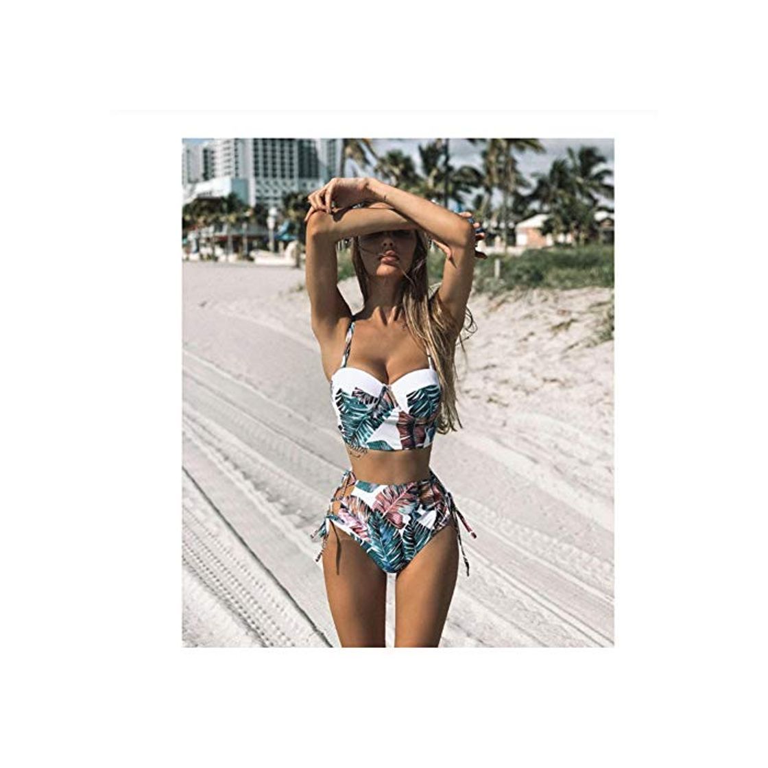 Products nr Sexy High Waist Swimwear New Print Bikinis Women Wall Decoration in The House 50x70cm unframed