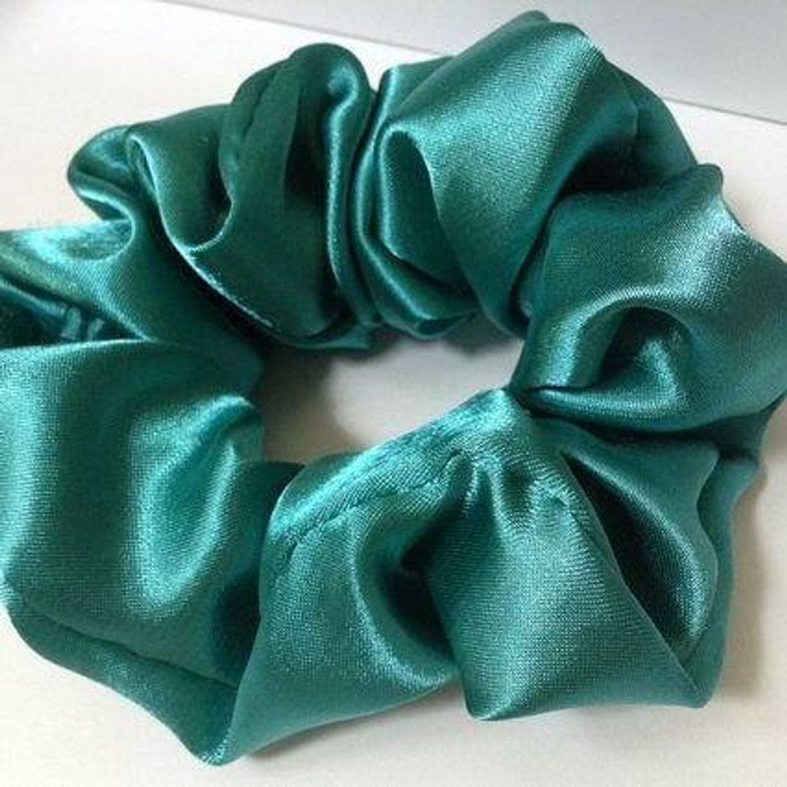 Moda Scrunchie azul jade💙