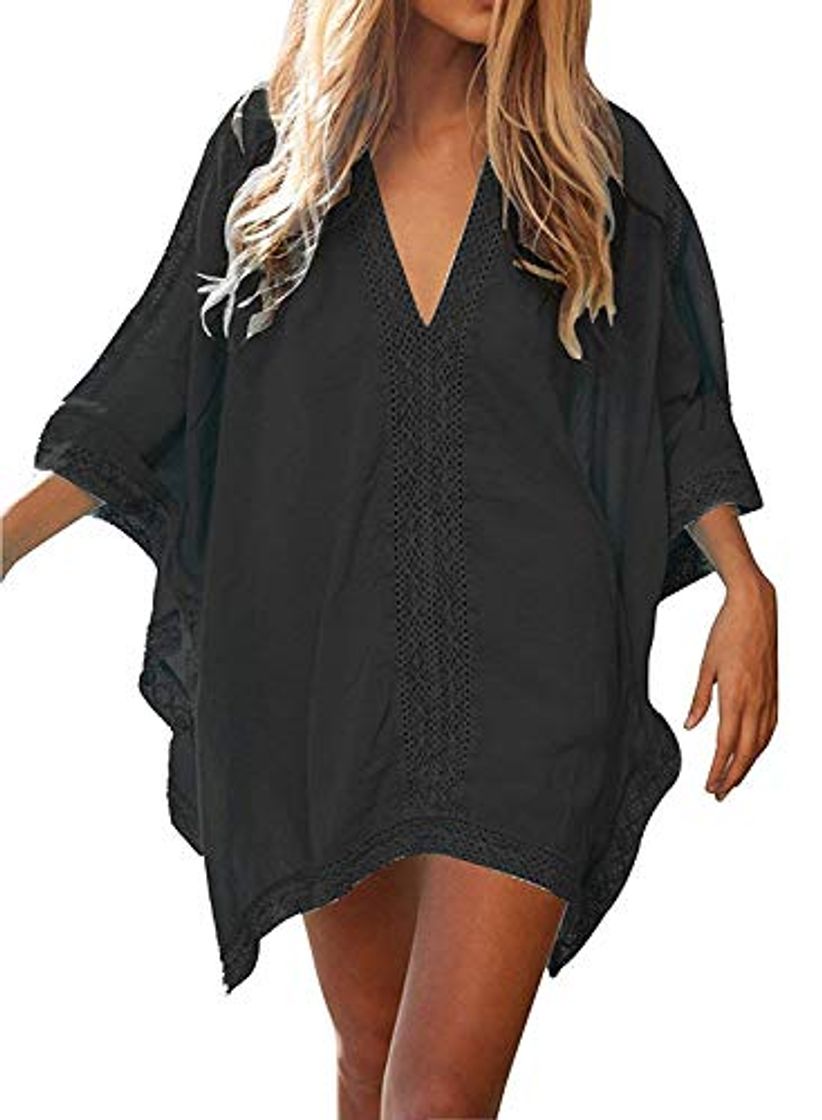 Fashion Jfan Vestido Suelto de Bikini Mujer Ropa de Baño Playa Traje de