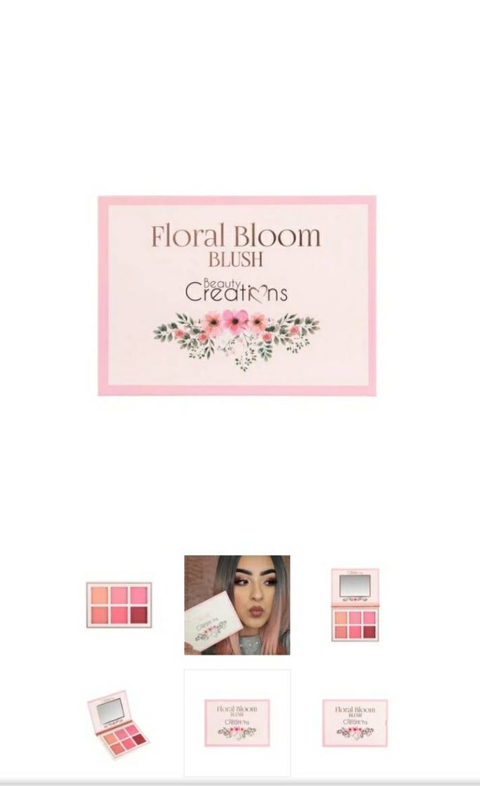 Fashion Beuty Creations Floral Bloom Blush