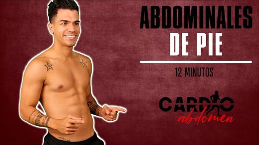 Abdominales de Pie - 12 min para reducir cintura 