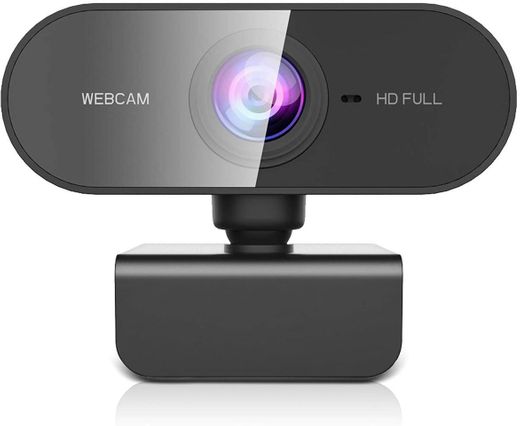 
ZZCP Webcam PC con Microfono, HD 1080P Webcam 