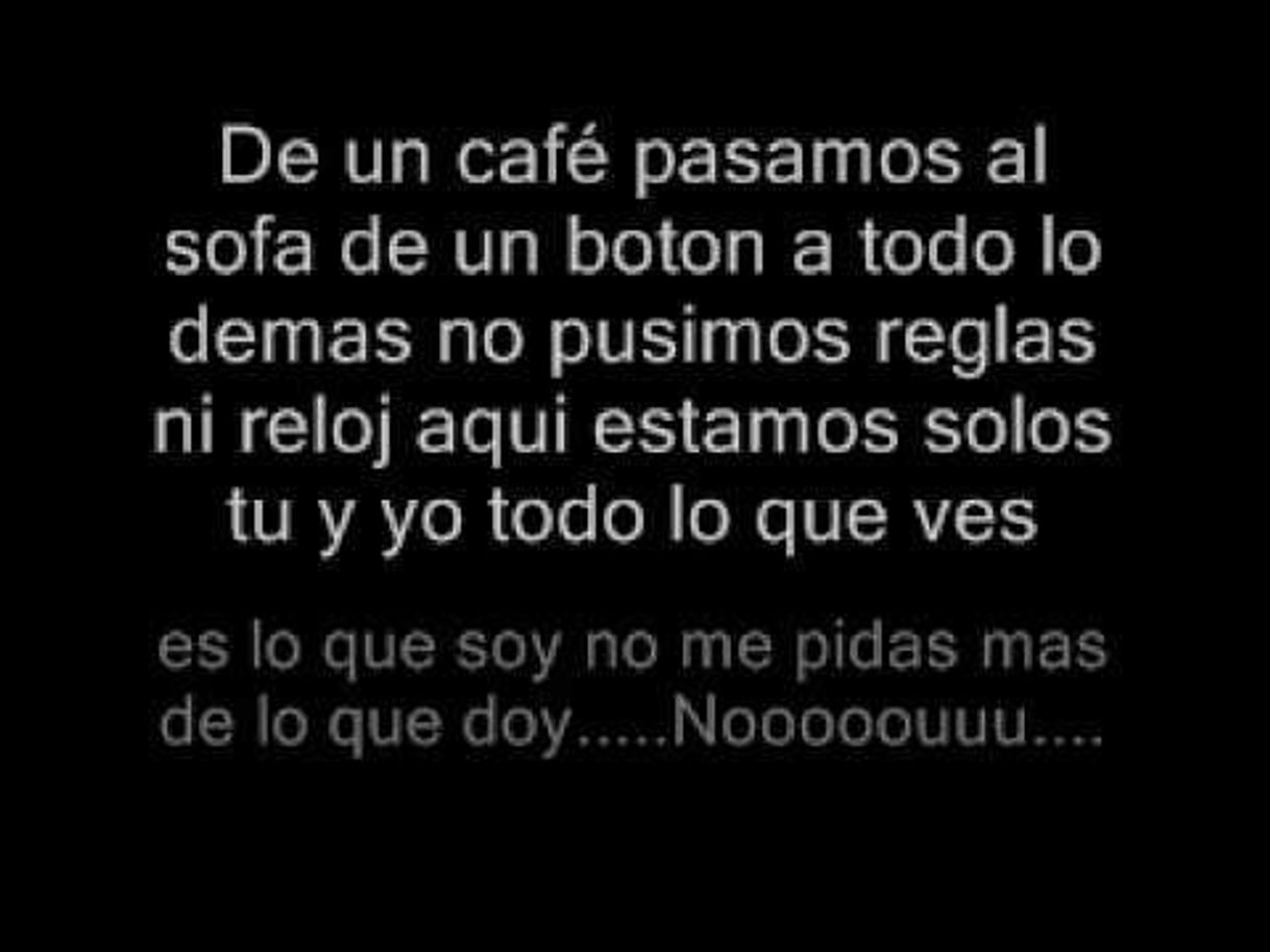 Music Yo No Sé Mañana