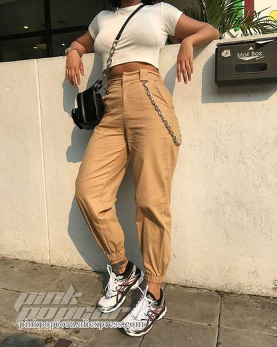 Social find. Utility_DC3086P Pantalones Rosa