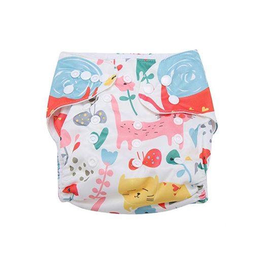 Swim Diaper Baby Infant Snap Absorbente Lavable Swimsuit Pañal Reutilizable Swim Pañal