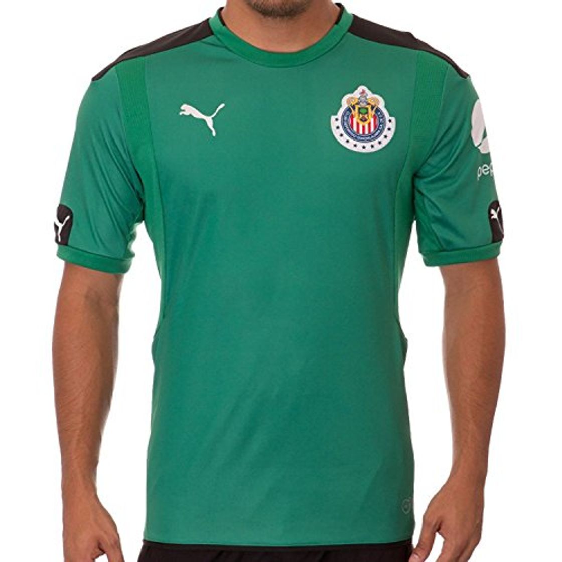 Moda Puma Chivas Portero SS Jersey Verde Pequeño