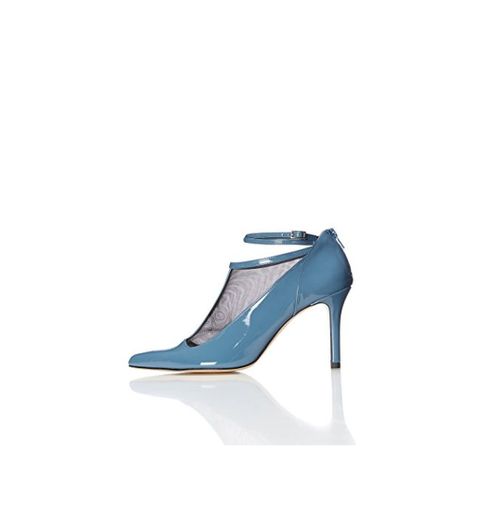 find. Zapatos Estilo Mary Jane de Charol para Mujer, Azul