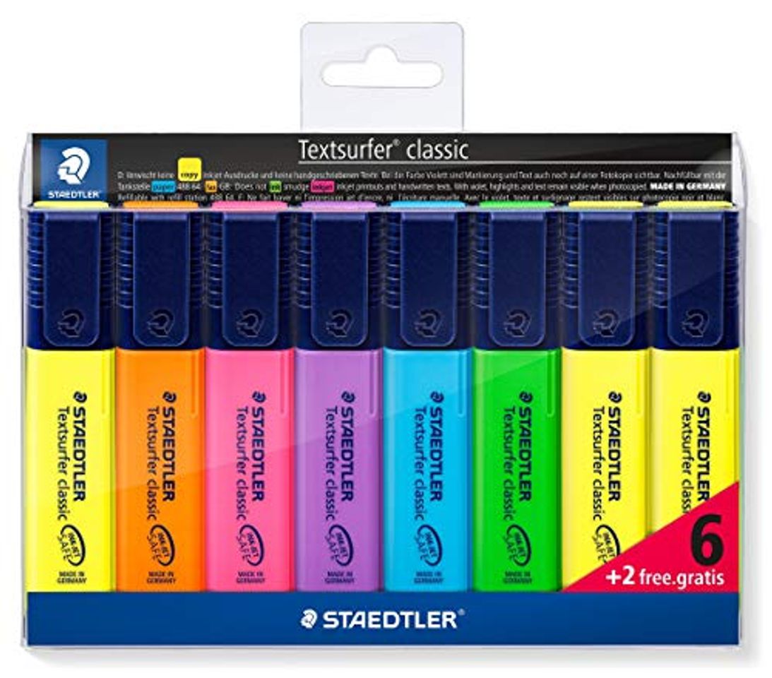 Social Staedtler Rotuladores fluorescentes multicolor. Permanente