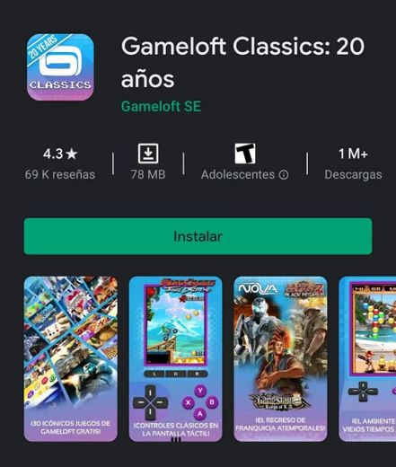Gameloft Classics