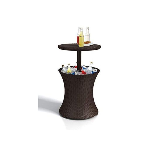 Keter Pacific Cool Bar - Mesa nevera para jardín