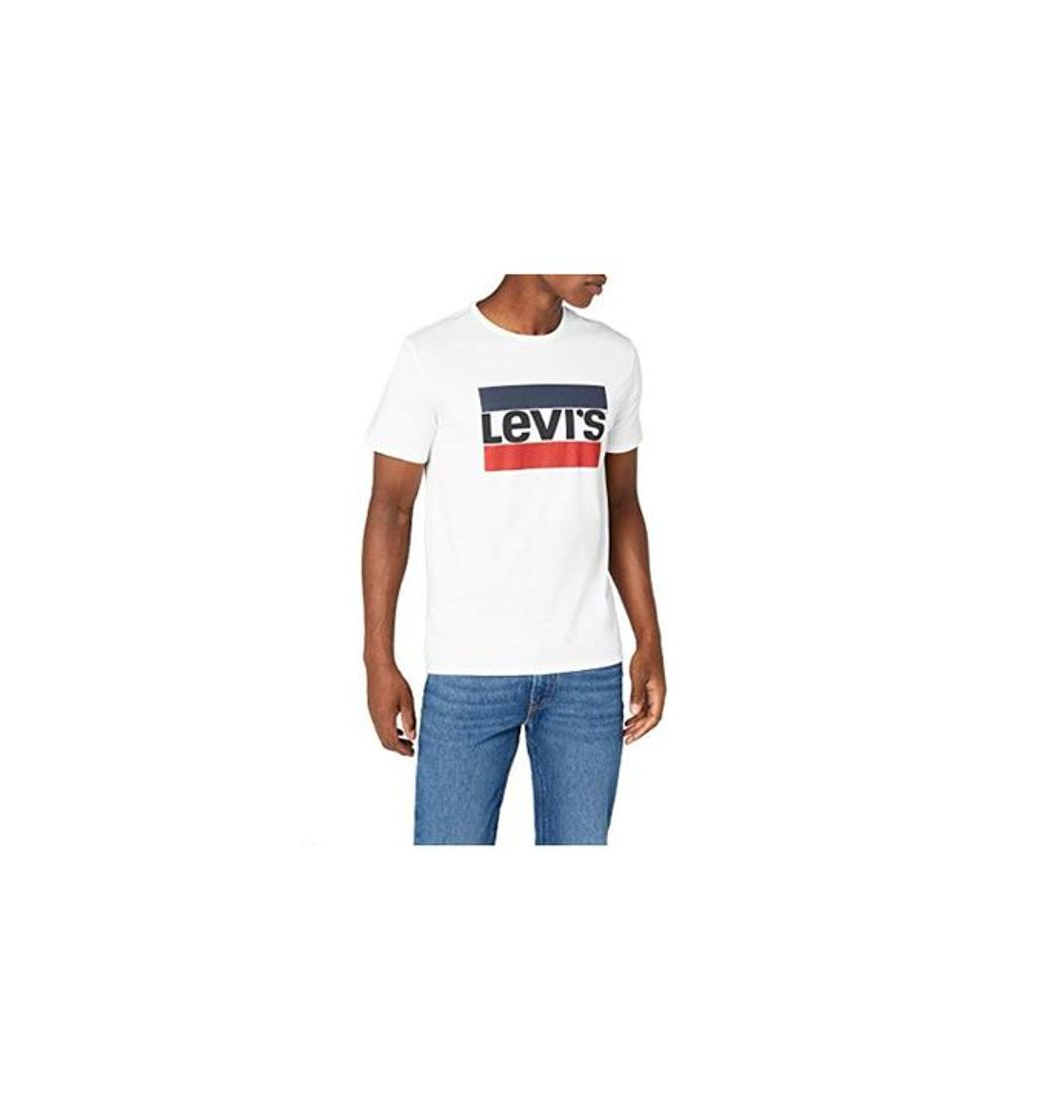 Fashion Levi's Sportswear Logo Graphic - Camiseta para Hombre, Blanco