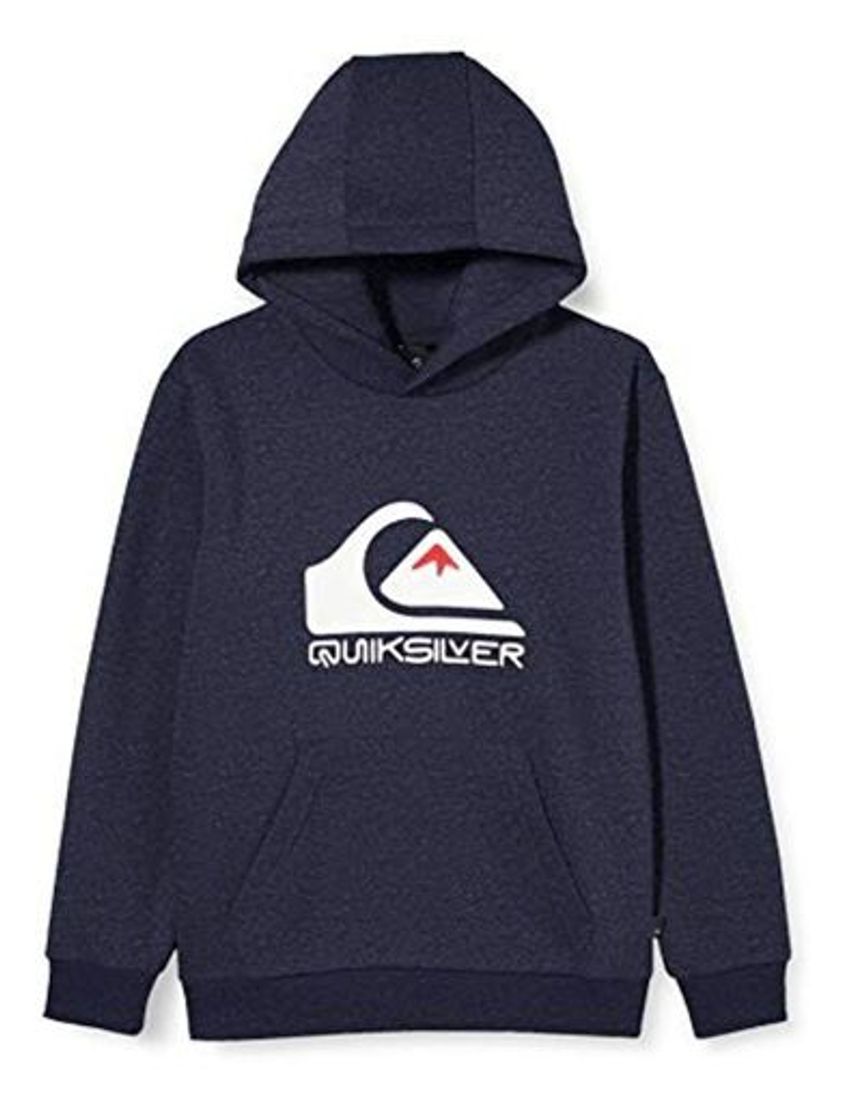 Moda Quiksilver Big Logo - Sudadera con Capucha para Niños 8-16 Sudadera con