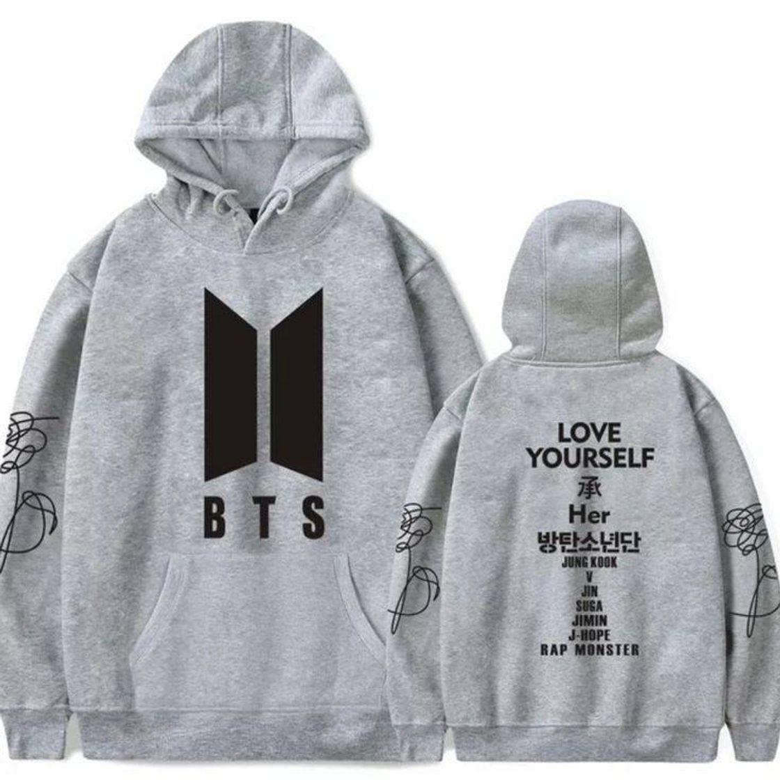 Moda Moletom do BTS