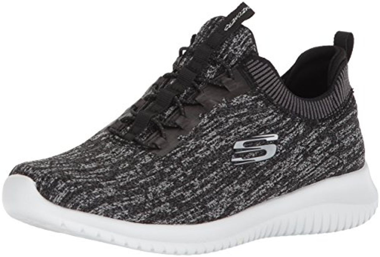 Fashion Skechers Ultra Flex - Bright Horizon, Entrenadores para Mujer, Negro