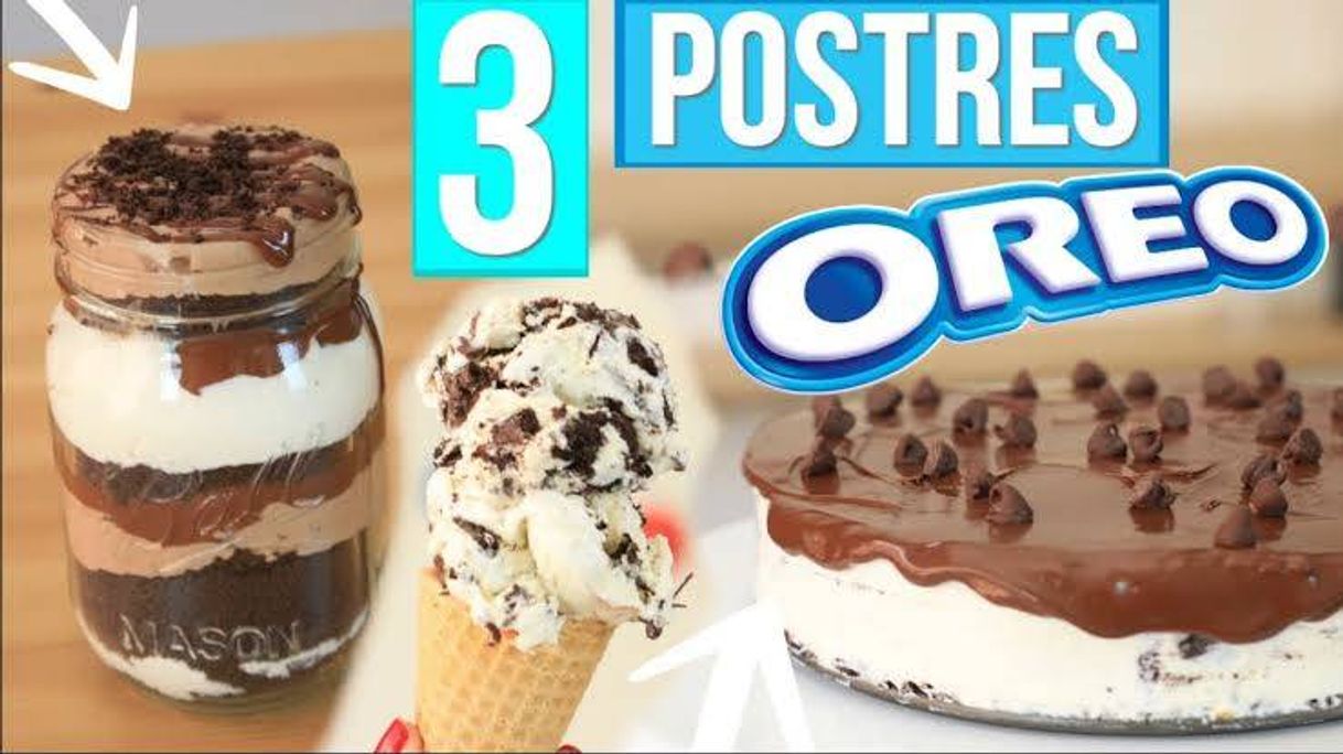 Fashion 3 Postres con OREO y SIN HORNO