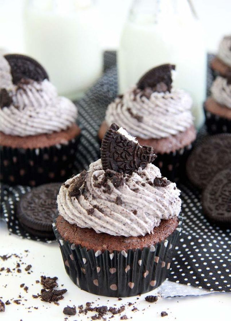 Muffins de Oreo.