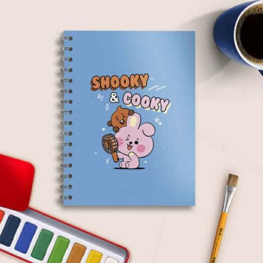 Caderno de Aquarela Shooky & Cooky por apenas R$ 47,00 reais