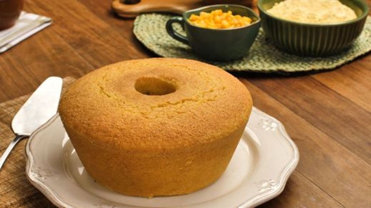 Social Bolo de milho cremoso 