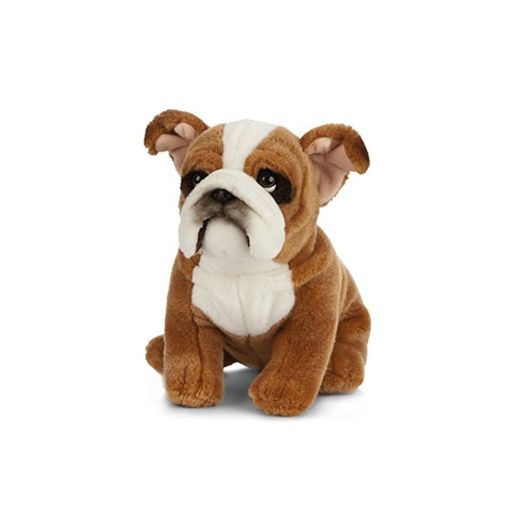 Living Nature Living Nature-AN453 AN453-Peluche de Perro Bulldog inglés, Color Desconocido