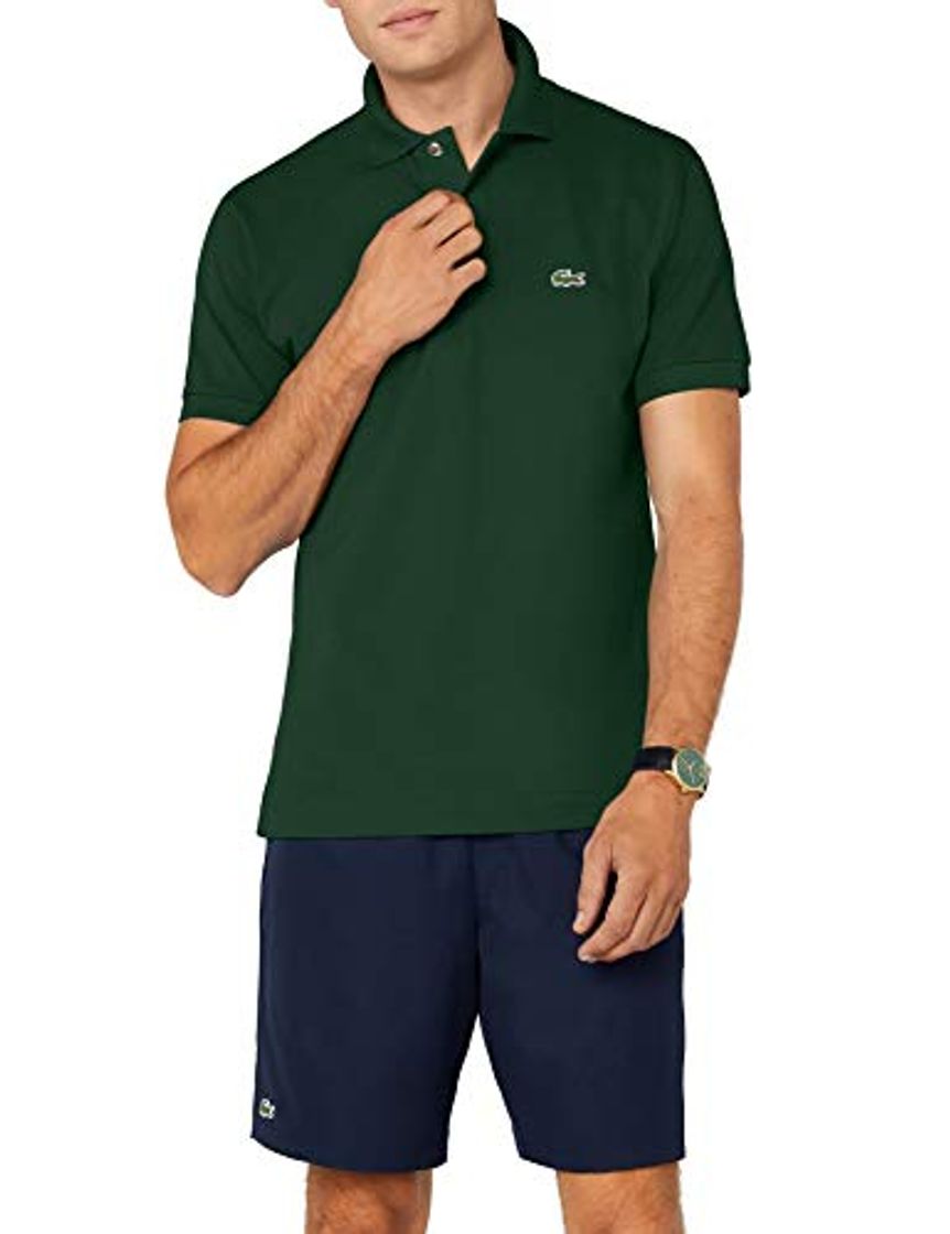 Social Lacoste L1212 Camiseta Polo, Verde