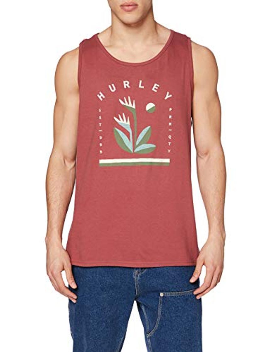 Fashion Hurley M Simple Birds Tank Camiseta