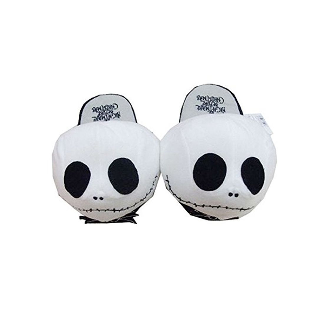 Producto The Nightmare Before Christmas Jack Skellington Pantuflas de Peluche Suaves y cálidas