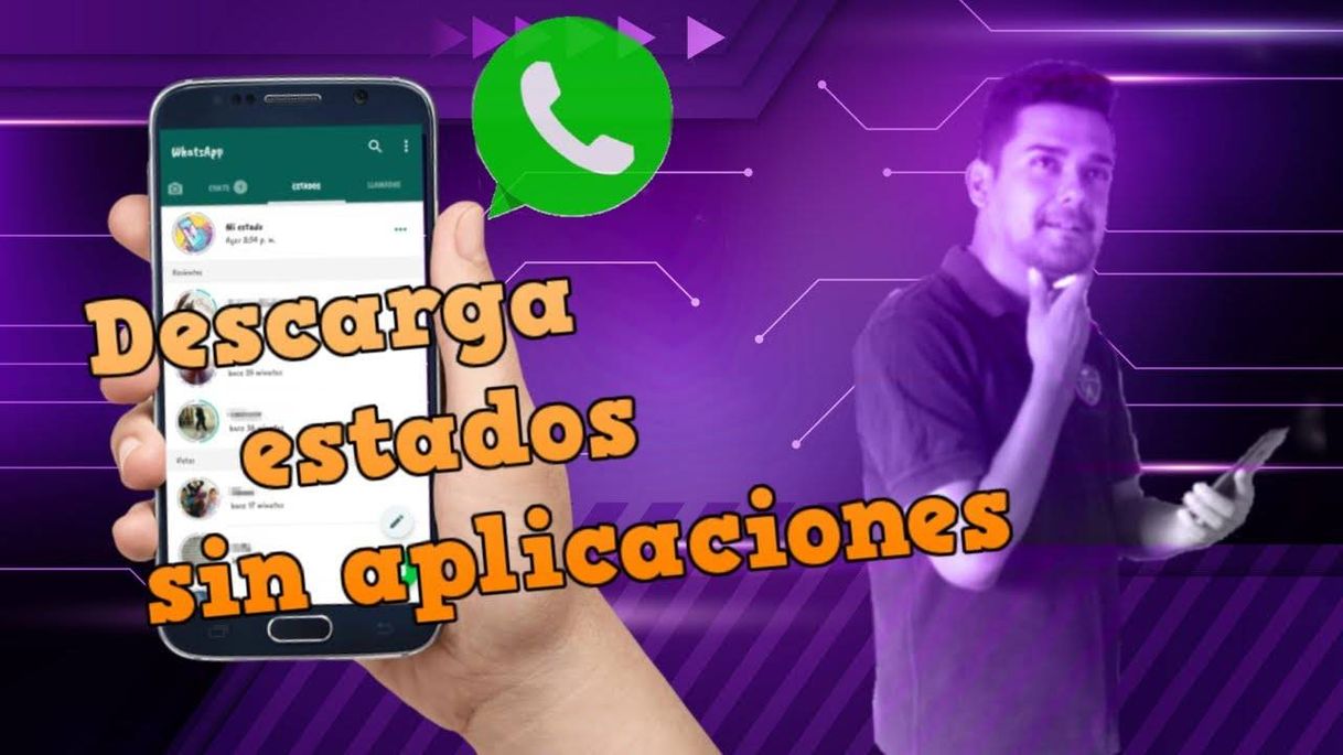 Como Descargar estados de whatsApp de mis contactos descarga