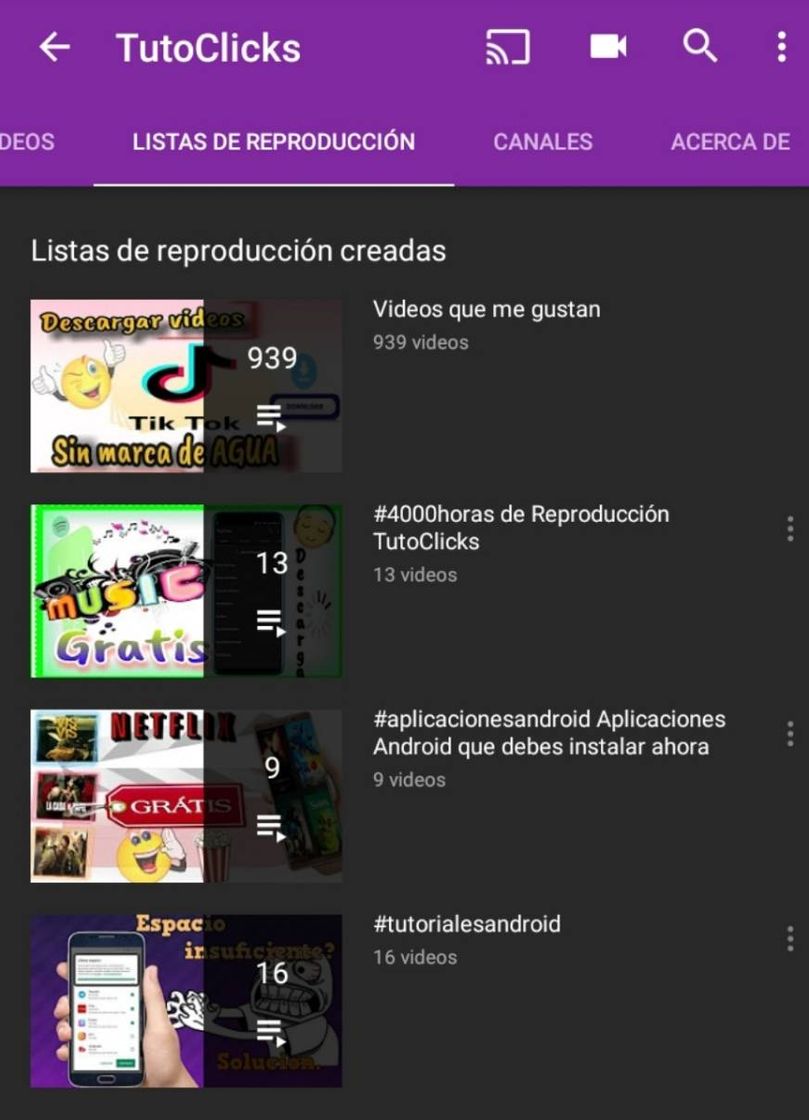 Tutoriales para tu android