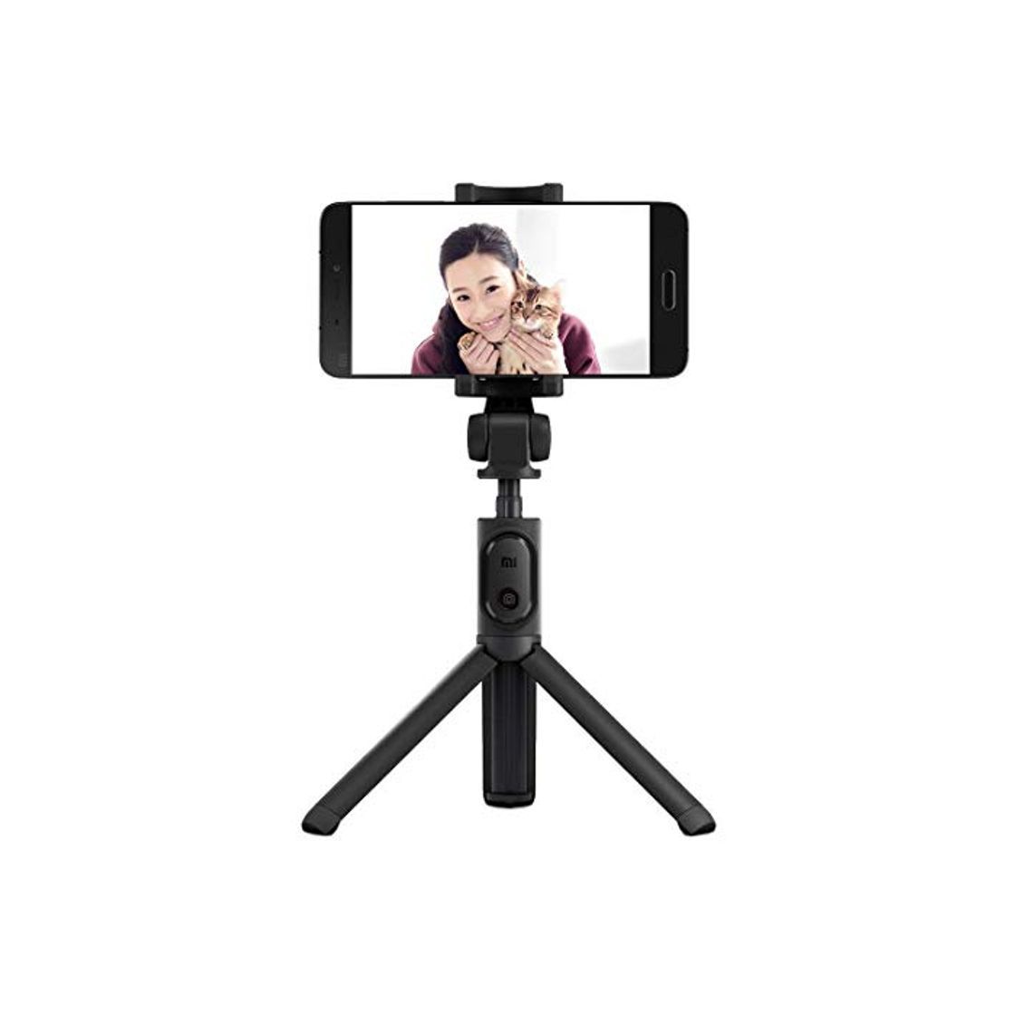 Electrónica Palo Selfie Xiaomi Selfie Stick Tripod Black - Bluetooth 3.0 - Aluminio - Funciã 'n TrÃpode