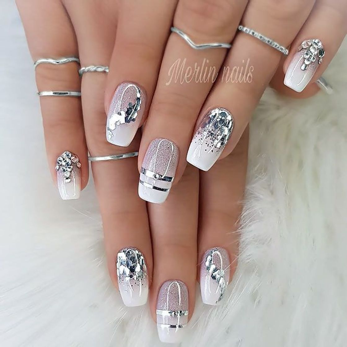 Fashion Shine Bright Like A Diamond With Our Ideas Of Luxury Nails In 2020