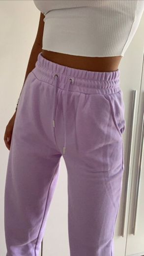 Pantalón jogger lila