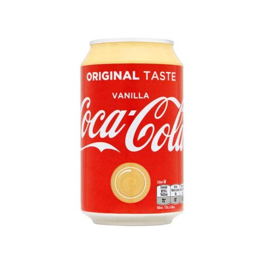 72 x Coca Cola Vanilla cans