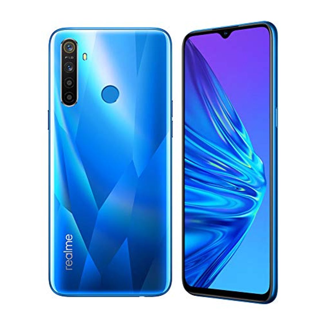 Social realme 5 Smartphone Móvil, 4 GB RAM 128 GB ROM 6.5" Snapdragon