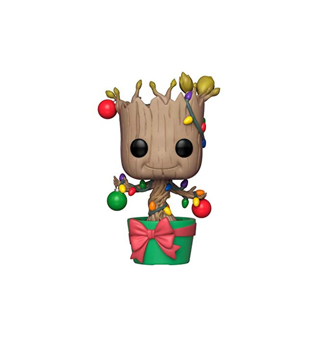Juego Funko – Pop.Color Marvel Color Holiday Groot con Lights & Ornaments