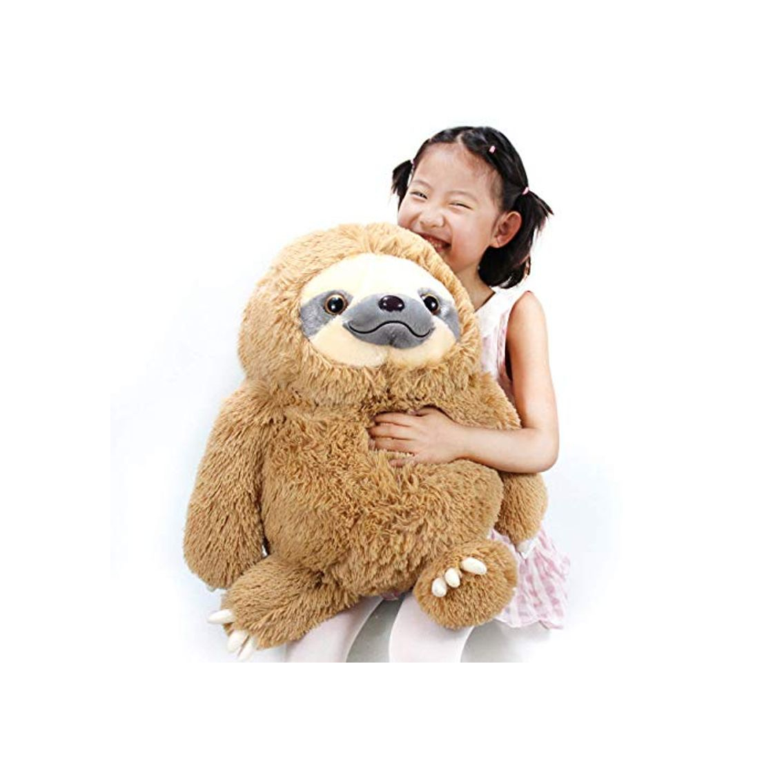 Social winsterch Perezoso Peluche Muñeco de Peluche para Uso Infantil Oso Perezoso Suave